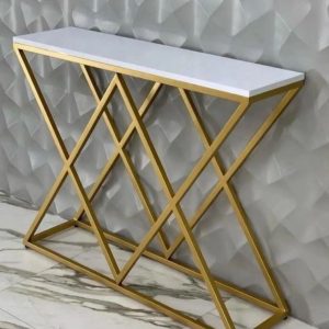 میز کنسول فلزی مدرن
